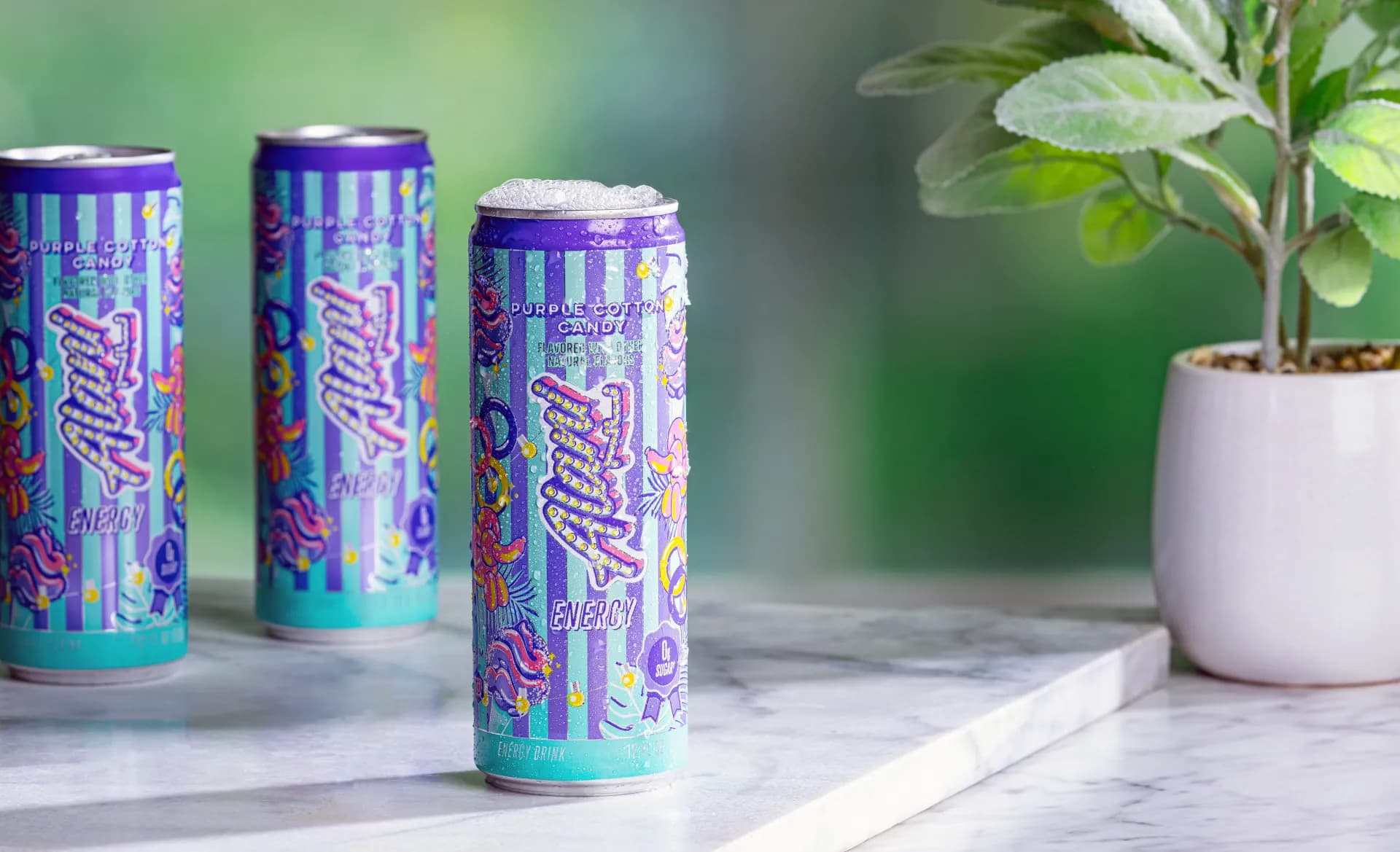 Alani Nu energy drink cans