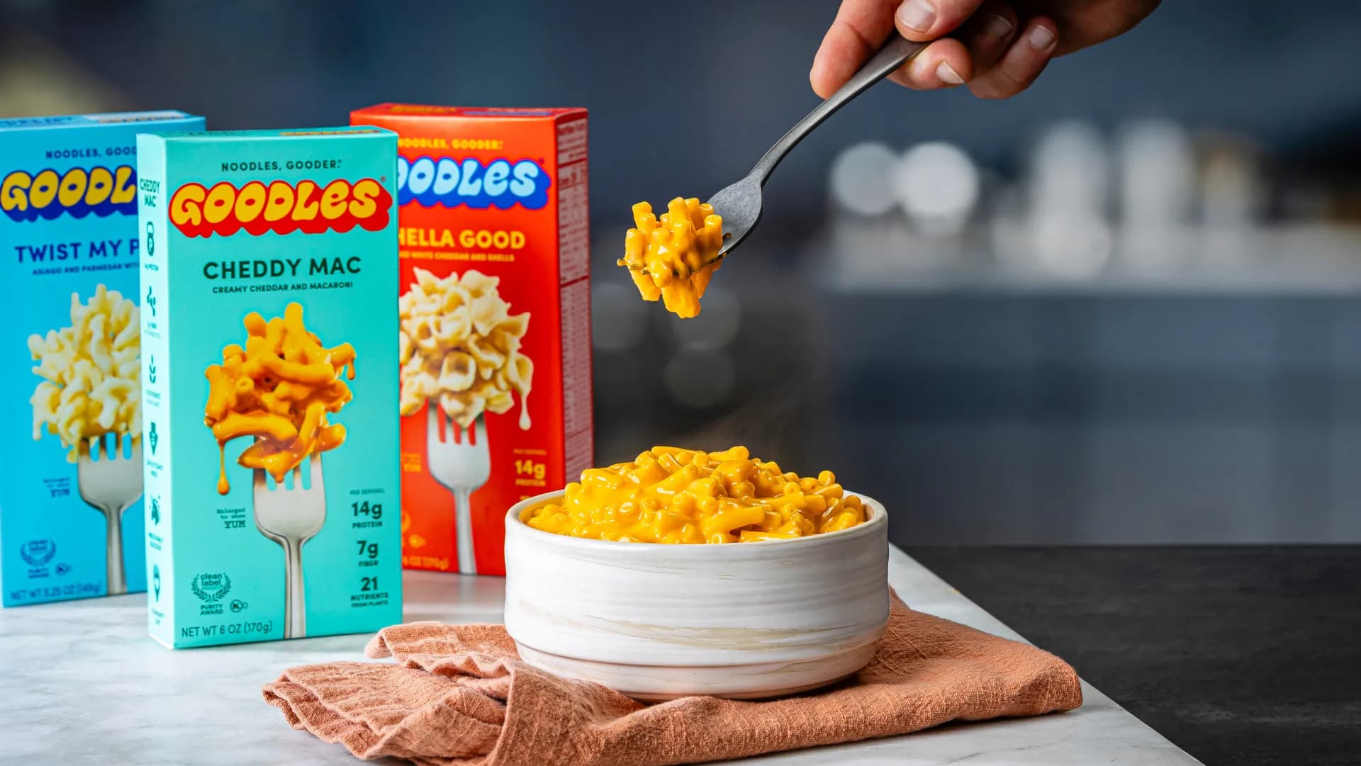 Goodles mac and cheese